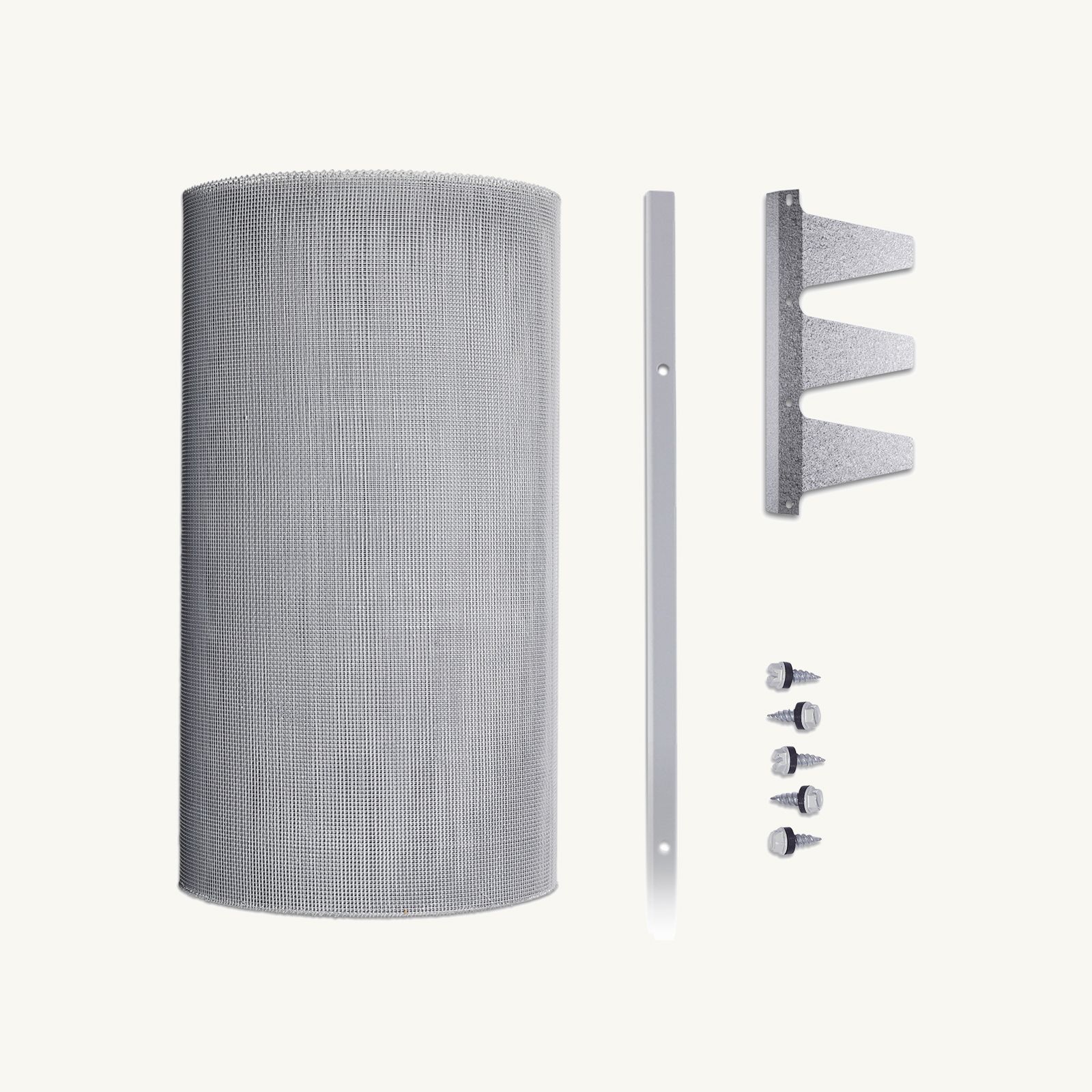 2mm Steel (Eaves Gutter Kit) Screw-Down Spandek Profile, Screw-Down Standard Gutter Trim, 450mm - 1