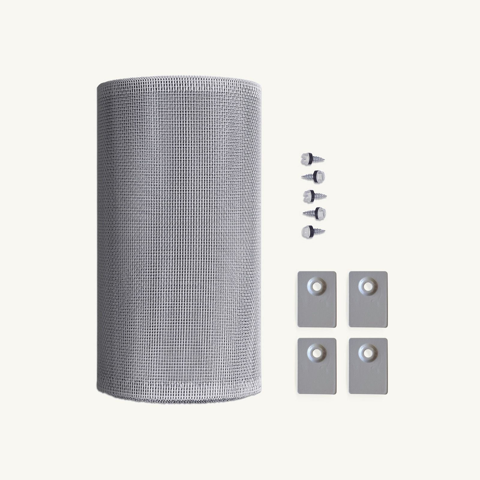 2mm Aluminium (Eaves Gutter Kit) Screw-Free Mini Profile, No Trim, 250mm - 1