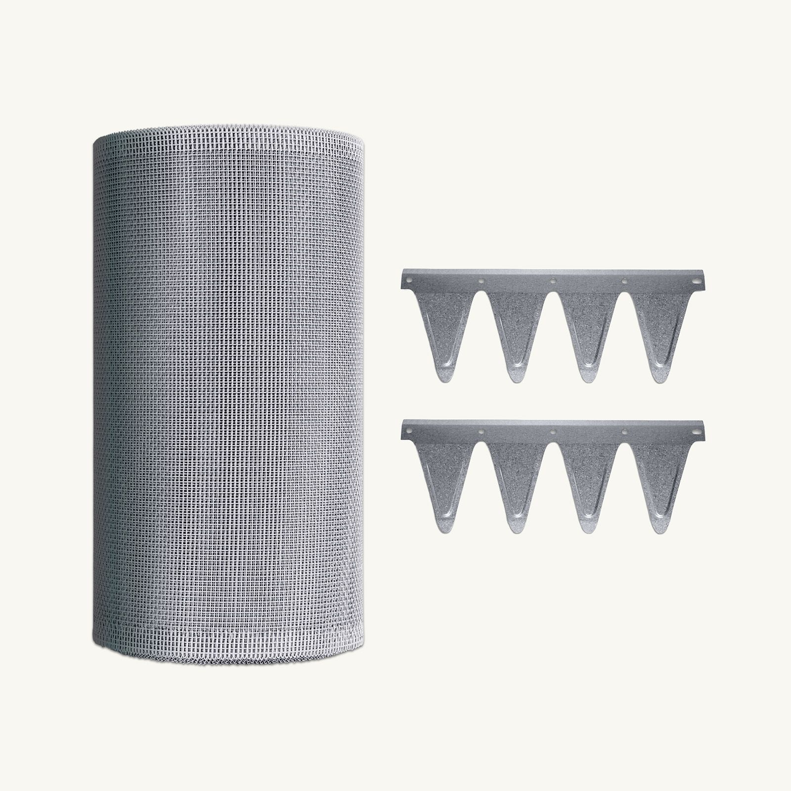 2mm Aluminium (Box Gutter Kit) Screw-Free Corrugated Profile, 250mm - 1