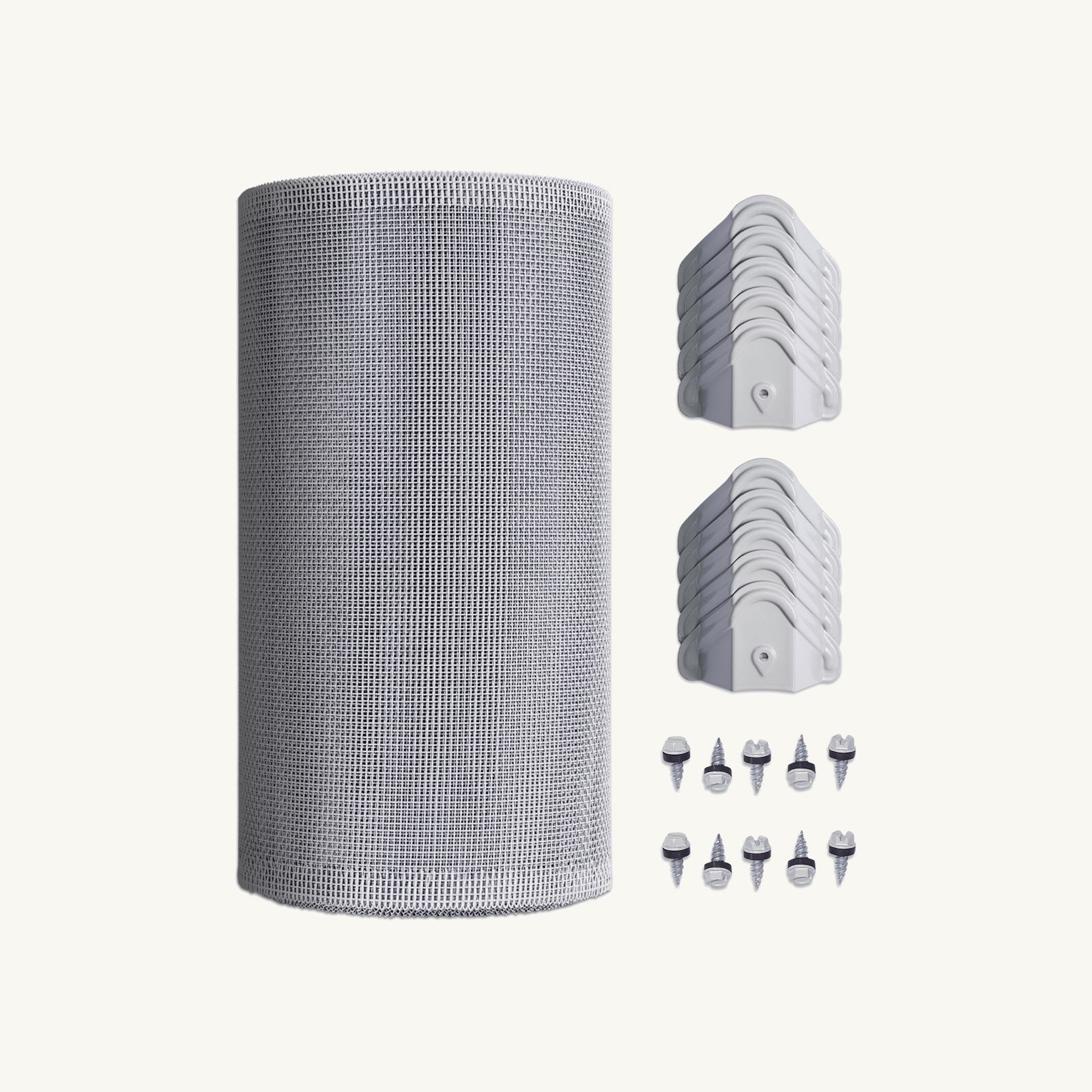 2mm Aluminium (Box Gutter Kit) Screw-Down Trimdek Saddles, 250mm - 1