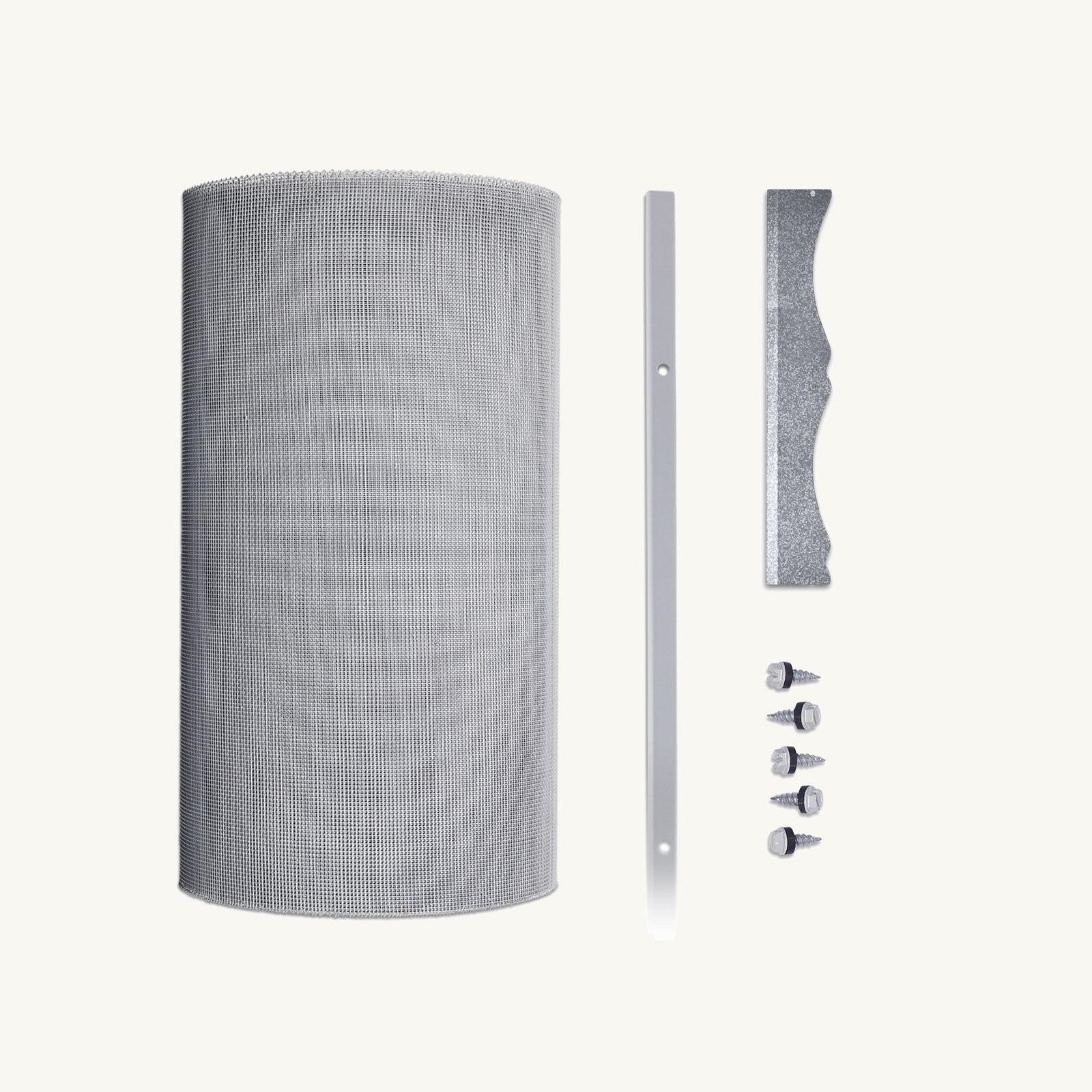 2mm Steel (Eaves Gutter Kit) Screw-Down Decramastic Profile, Screw-Down Standard Gutter Trim, 600mm - 1