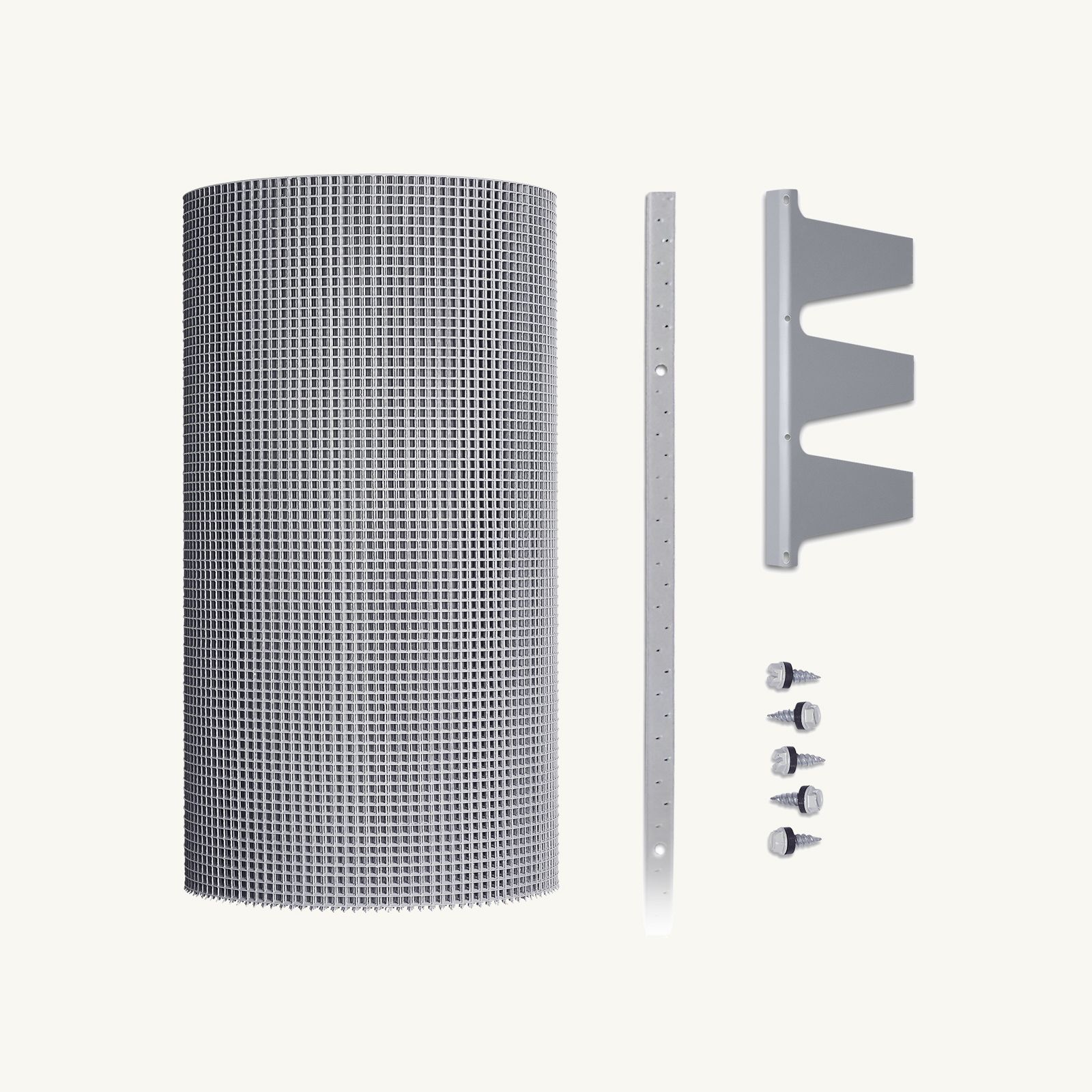 5.4mm Steel (Eaves Gutter Kit) Screw-Down Longspan Profile, Screw-Down Multi-Lock Trim, 915mm - 1