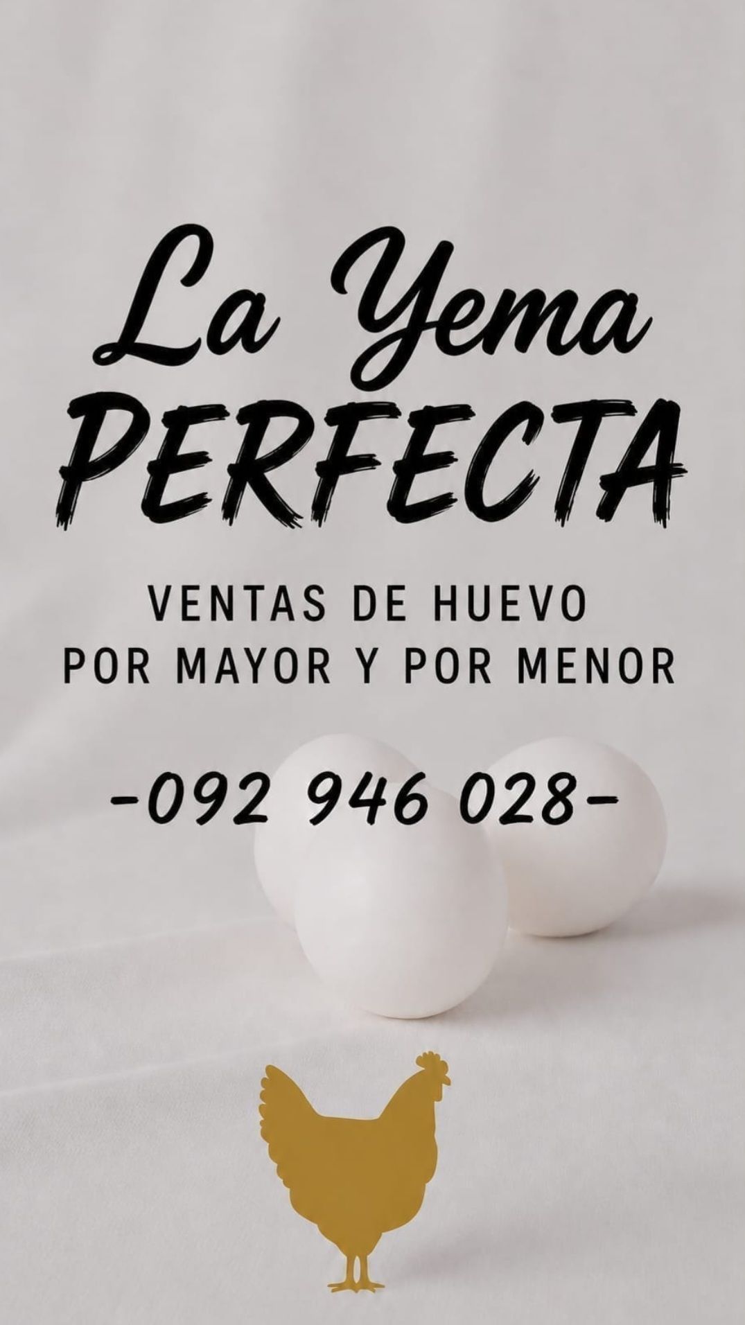 La yema perfecta