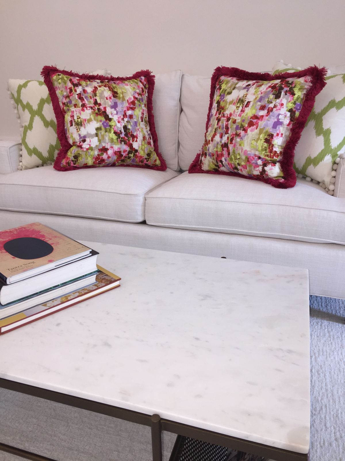 Flower Hill Home Office — window seat