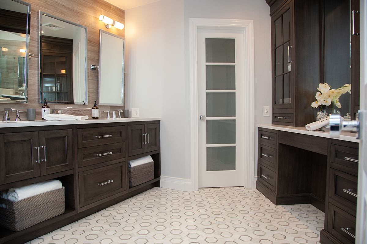 North Shore Bathroom Renovation — vanity