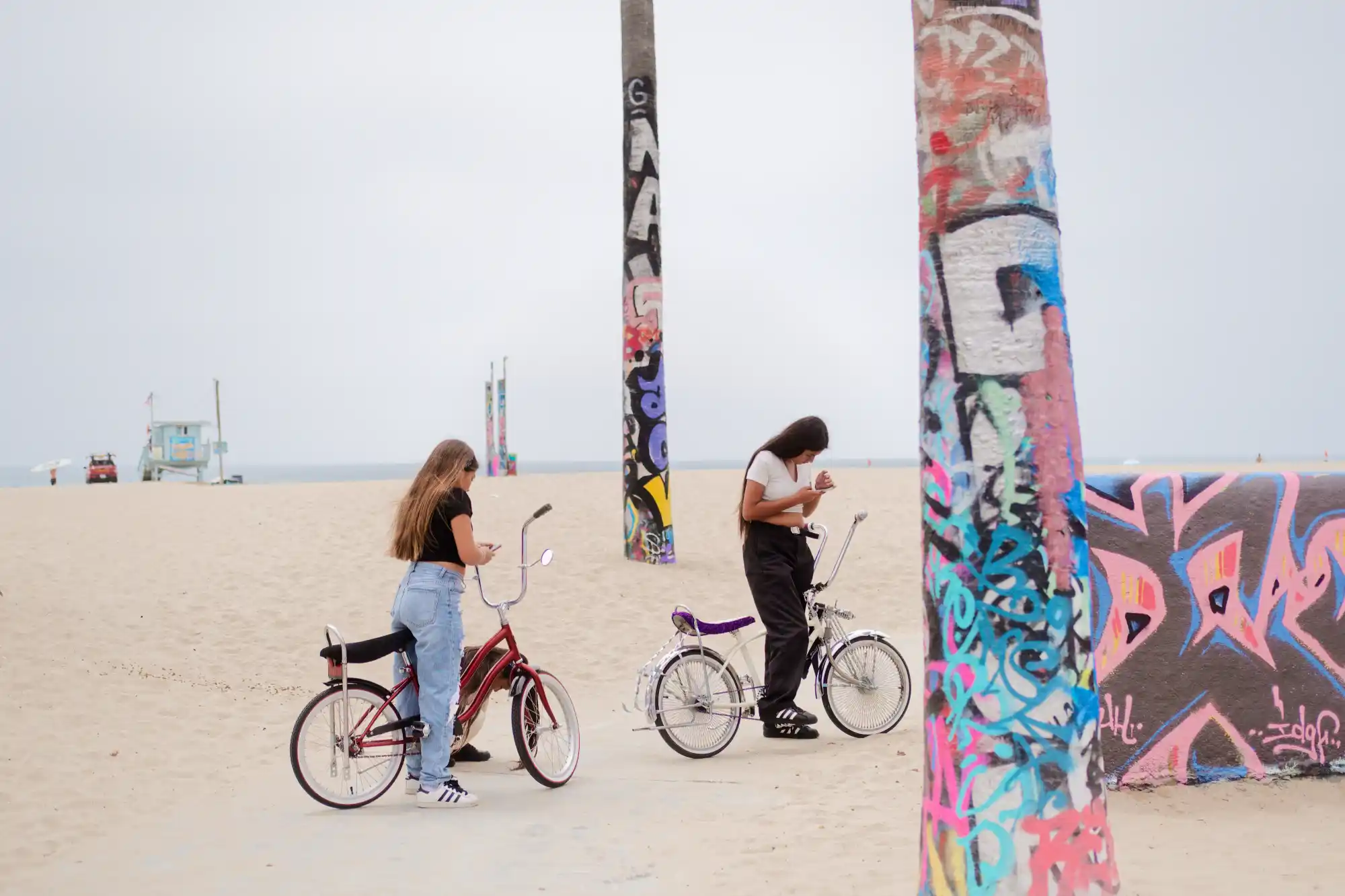 Biker girls, Venice — The Cool List guide to LA