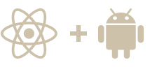 React Native and Android logos