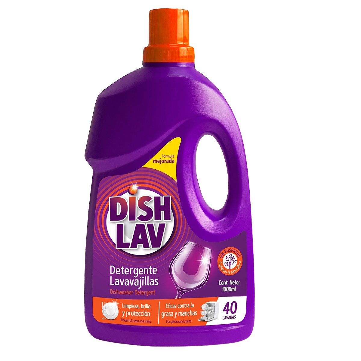 DISHLAV 7Ayudas - Detergente para lavavajillas automático