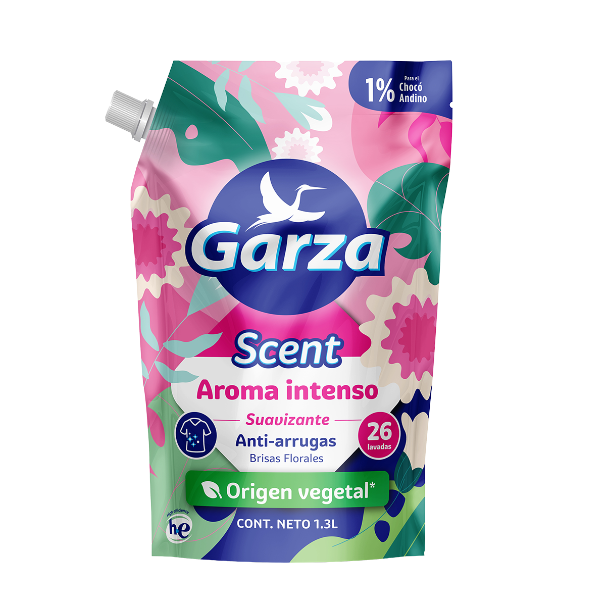 Garza Scent Suavizante  - Scent Suavizante aroma intenso y antiarrugas