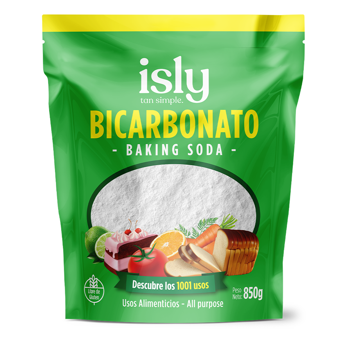 ISLY Bicarbonato  - Usos Alimenticios