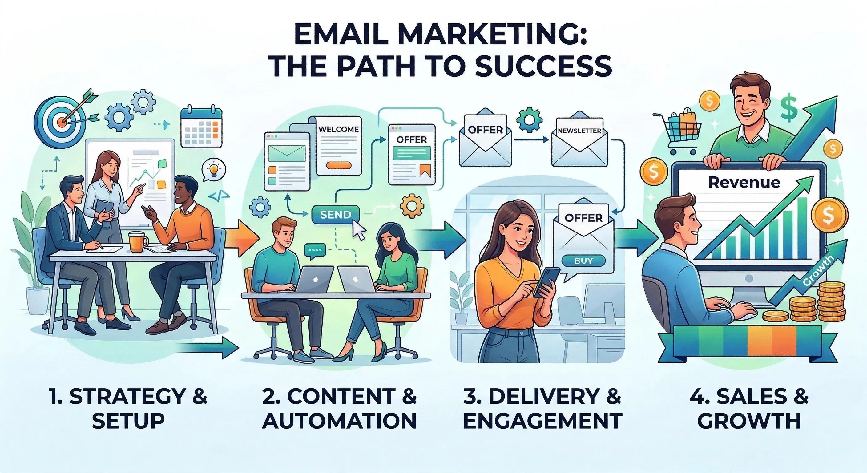 Email marketing done-for-you: cum transforma afacerile emailurile in venituri