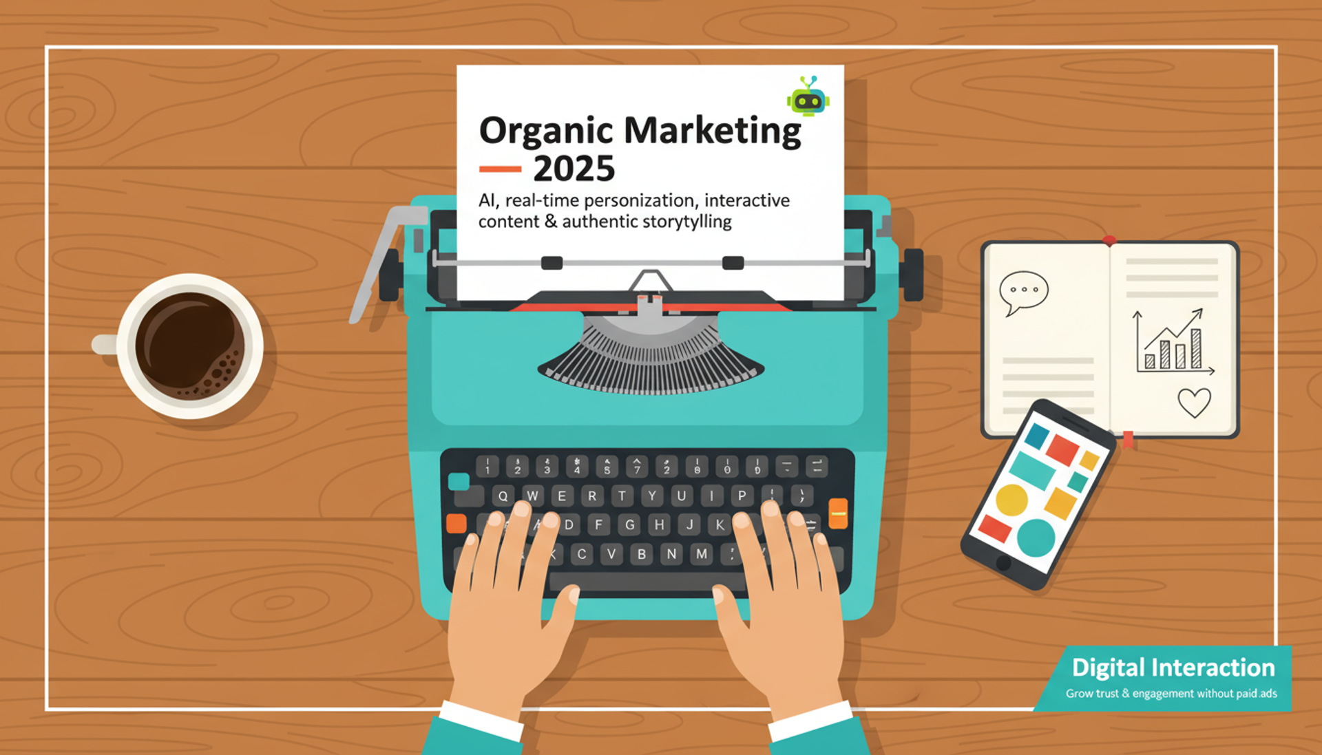 2025 Content Marketing Trends: AI & Personalisation for Organic Growth
