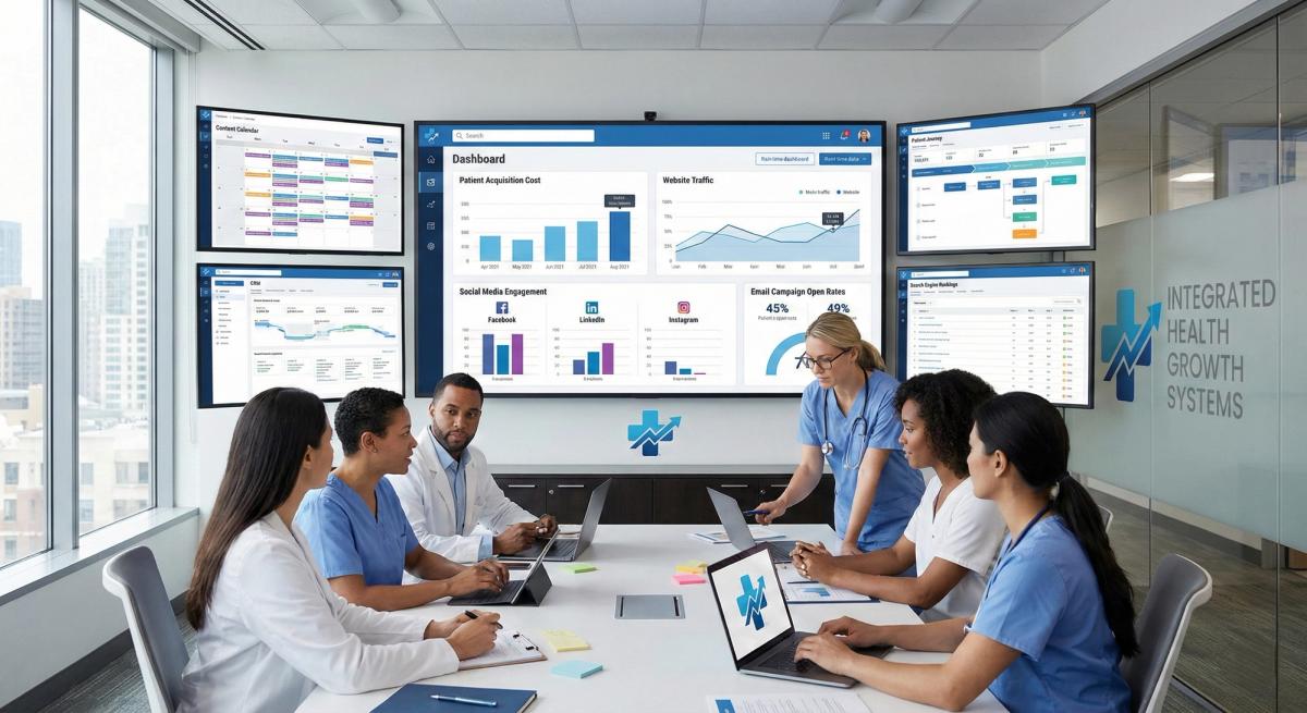 Cum cresc brandurile medicale cu sisteme integrate de marketing digital