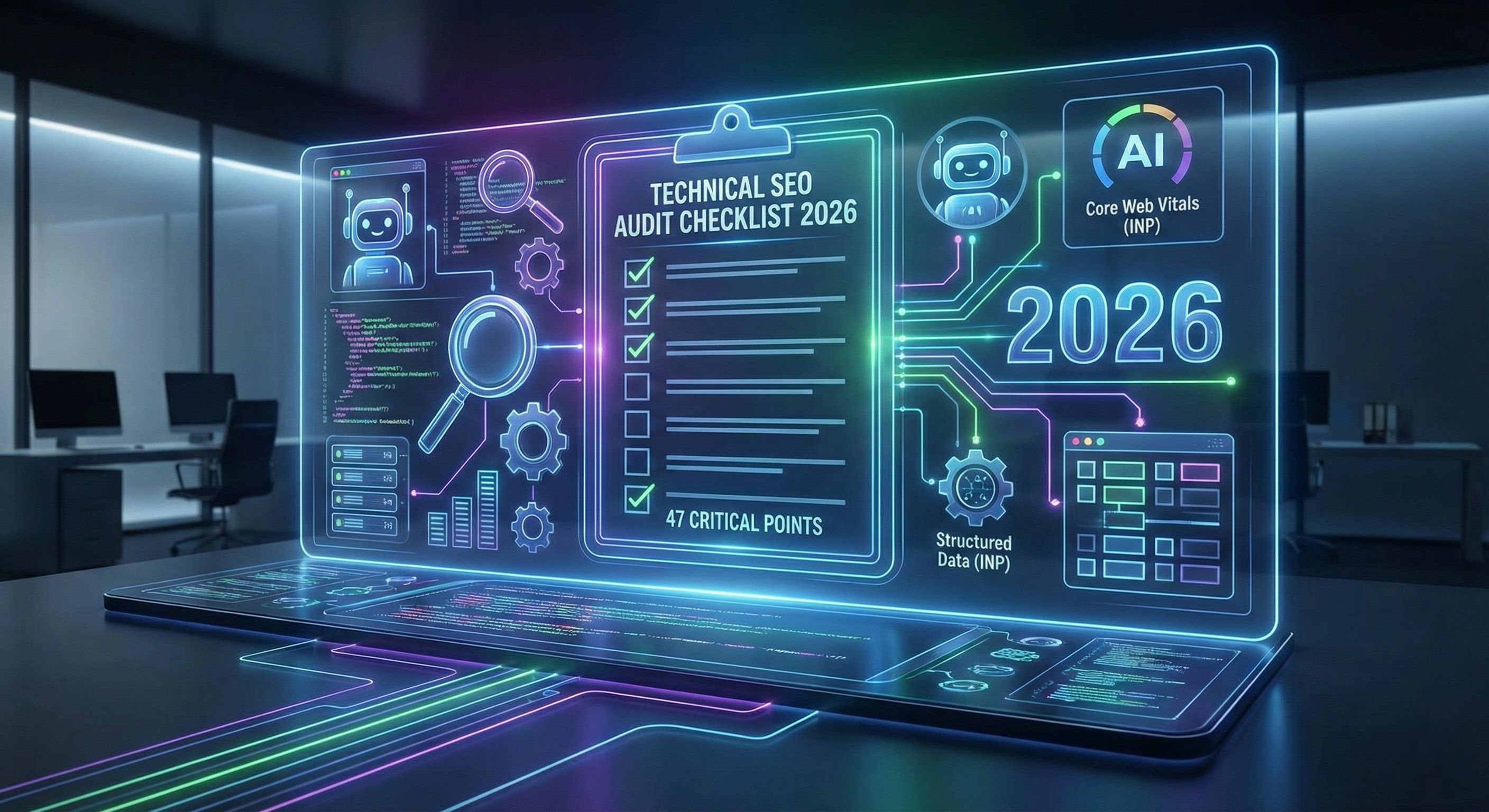 Audit SEO tehnic 2026: 47 de puncte pentru a supravietui cautarii AI