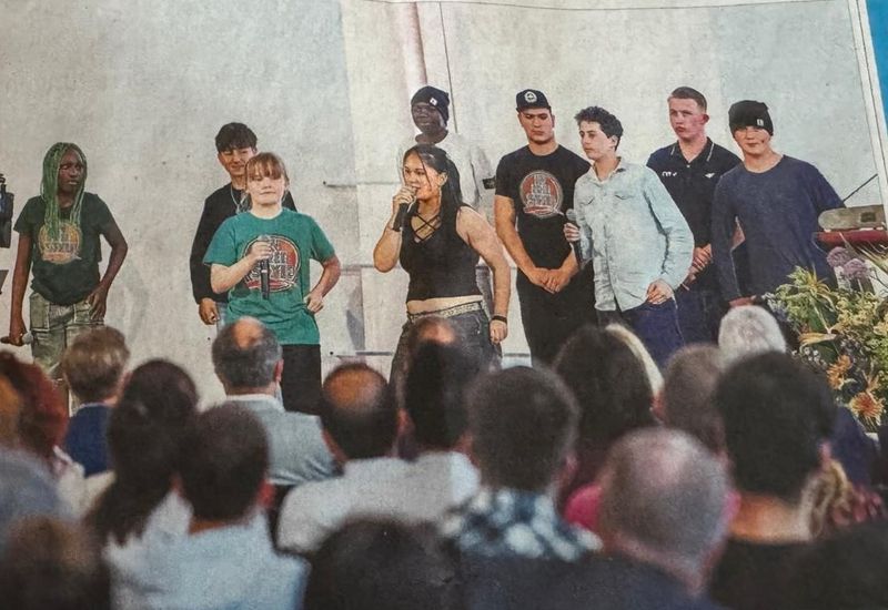 Die Hip-Hop-Heroes treten bei der Preisverleihung im Maximilianeum auf