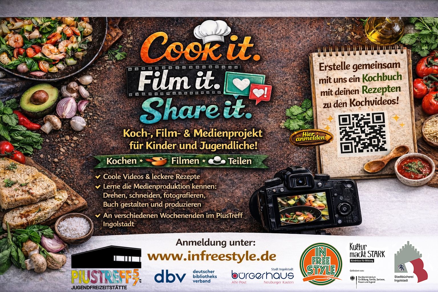 Cook it, Film it, Share it