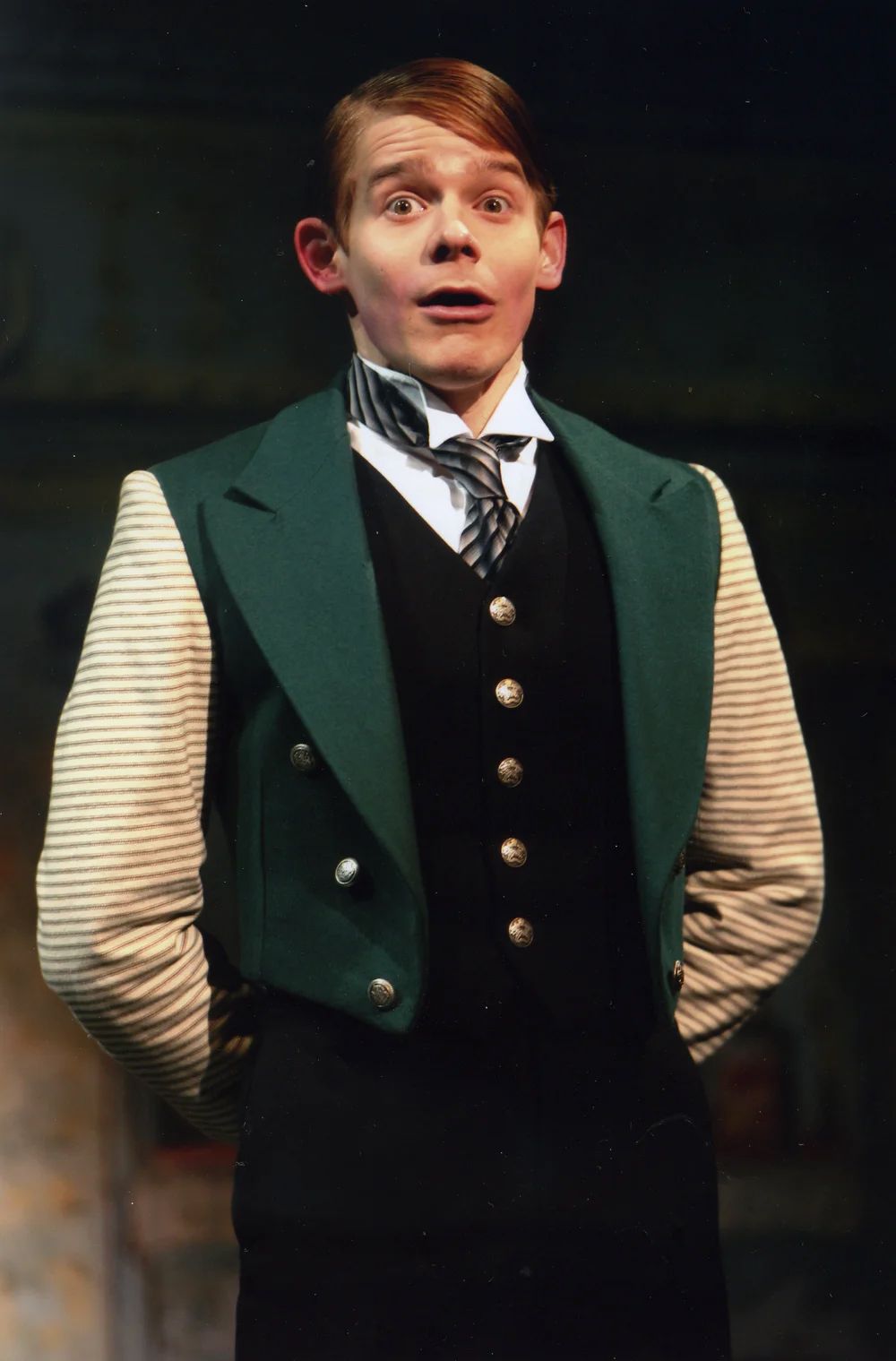 Andrew Keenan-Bolger as Robertson Ay in MARY POPPINS on Broadway