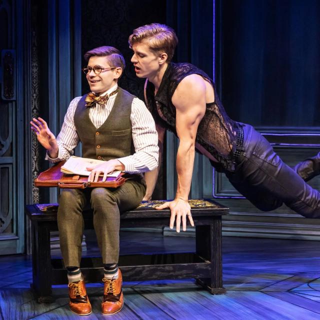 Andrew played Harker in Dracula: A Comedy of Terrors off-Broadway