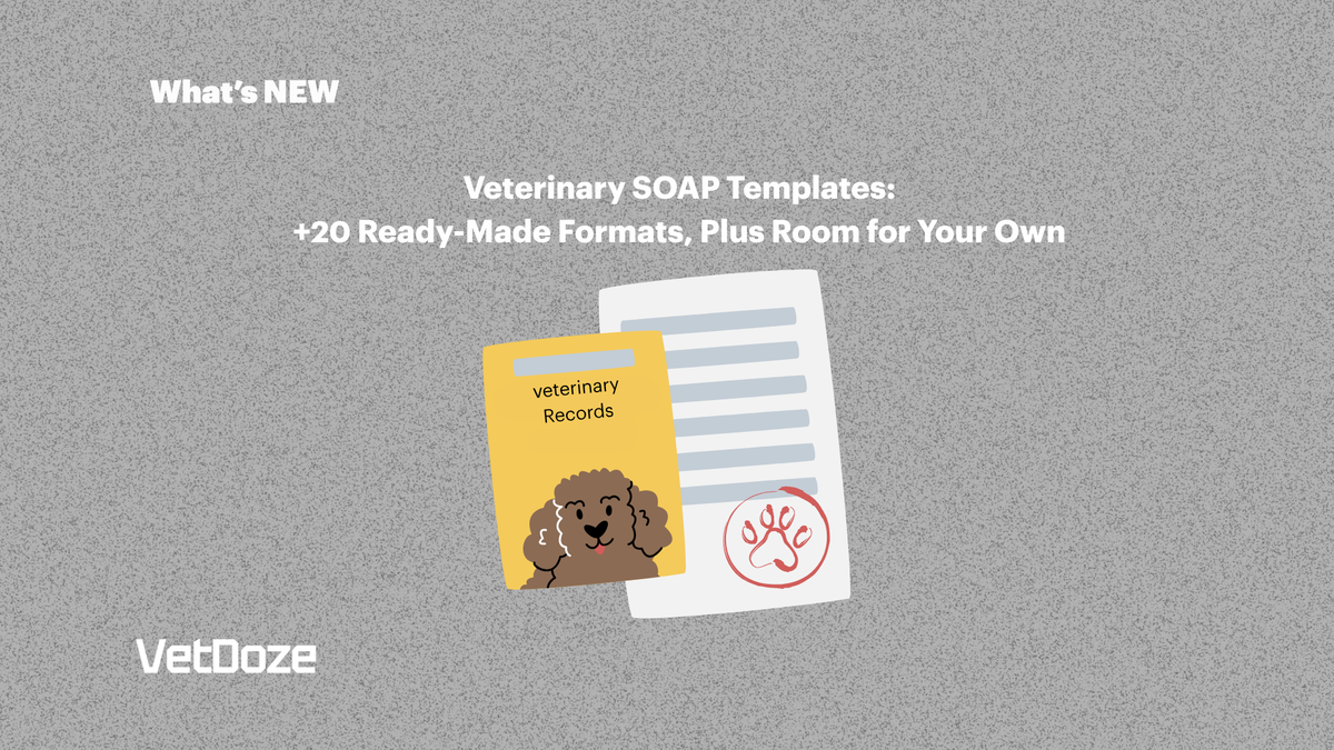 Veterinary SOAP Templates: +20 Ready-Made Formats, Plus Room for Your Own