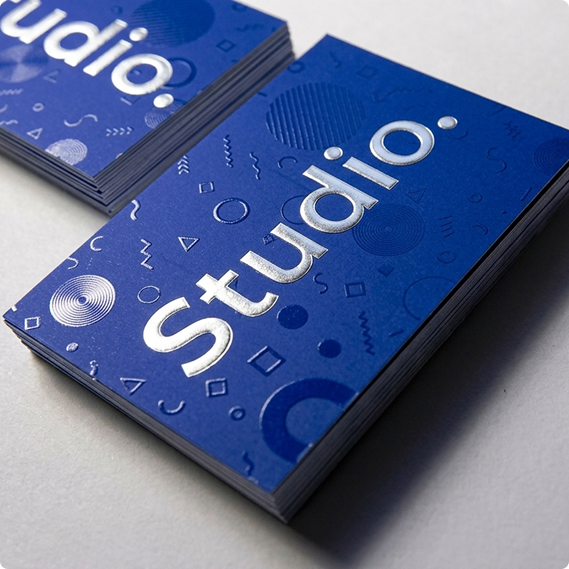 Spot UV Laminated Business Cards Thumbnail 2