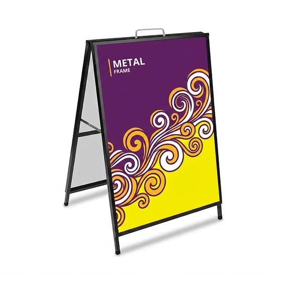 A Frame Metal (Sandwich Board) Thumbnail 3