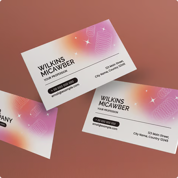 Soft Touch Laminated Business Cards (Suede) Thumbnail 4
