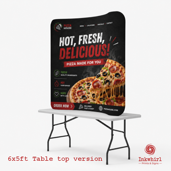 Curved Tension Fabric Display Thumbnail 3