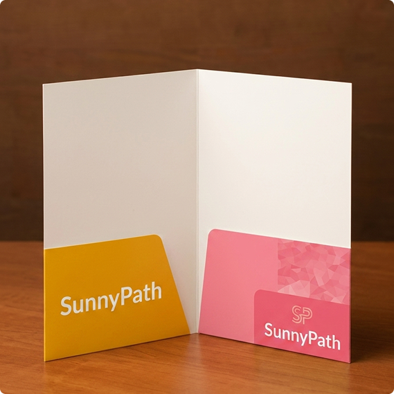 Pocket Folder 9"x12" 14PT Standard Thumbnail 2