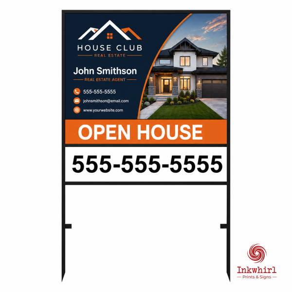 Real Estate Metal Frame