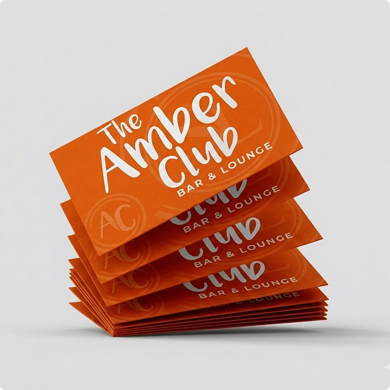 Soft Touch Laminated Business Cards (Suede)