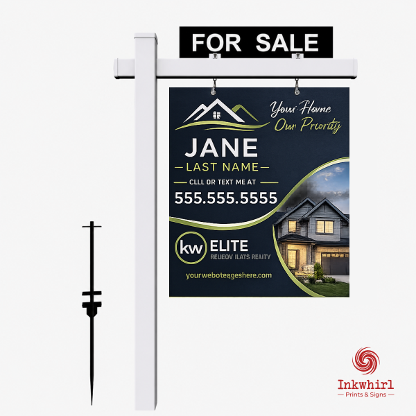 Real Estate Sign Post