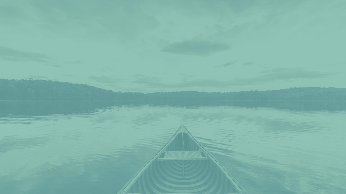 Photo of canoe on water