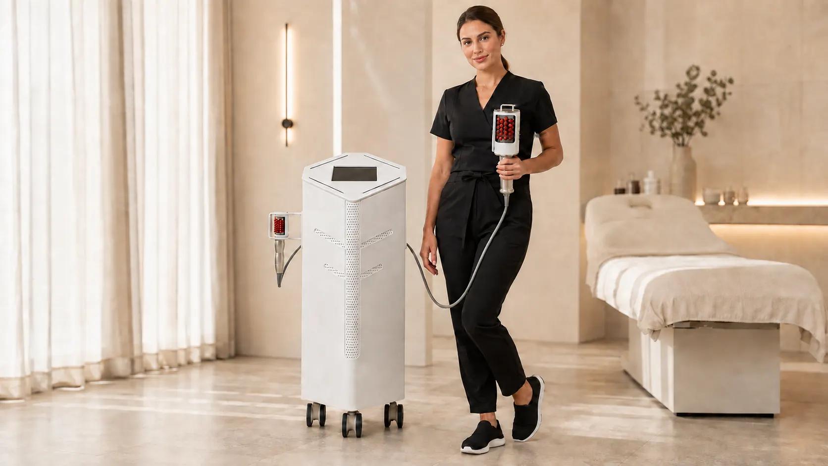 LX-CB-001 face and body spherical microvibration machine video cover