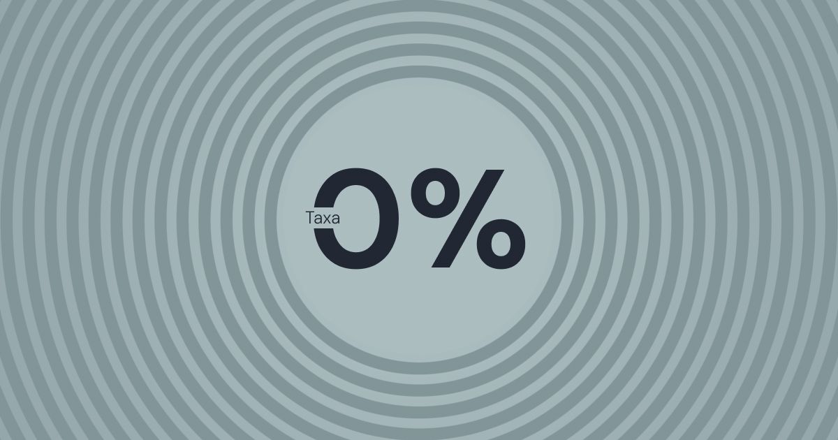 Investimento taxa zero, vale a pena?
