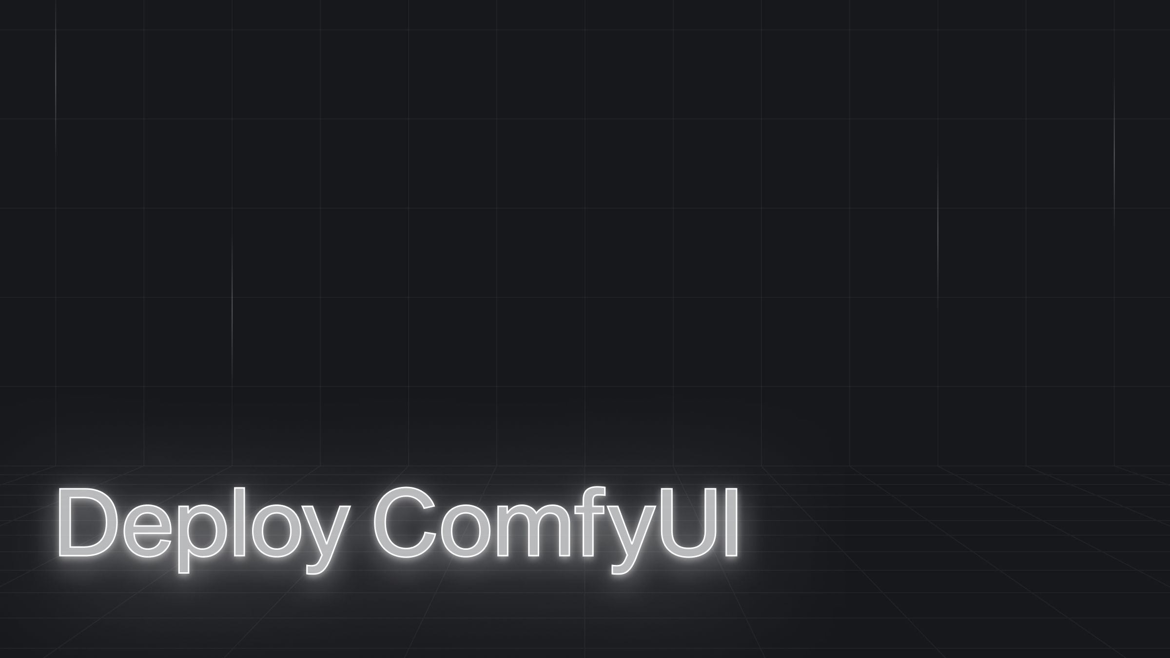How to Deploy ComfyUI as an API