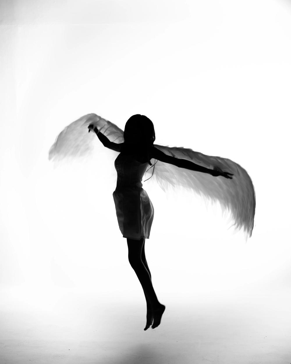 In flight