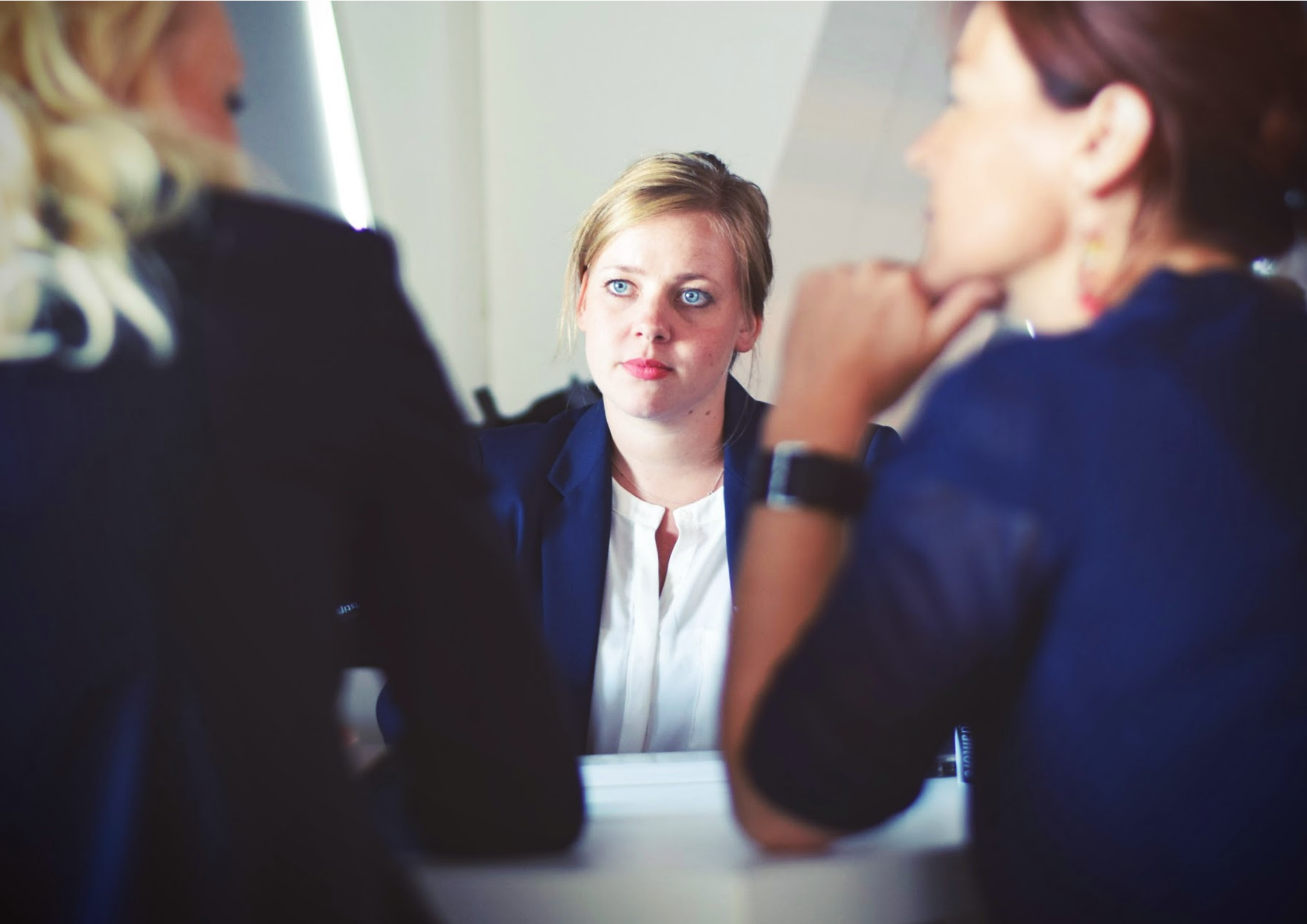 A woman in a blue blazer intently listens during a meeting with two other women.​​​​‌﻿‍﻿​‍​‍‌‍﻿﻿‌﻿​‍‌‍‍‌‌‍‌﻿‌‍‍‌‌‍﻿‍​‍​‍​﻿‍‍​‍​‍‌﻿​﻿‌‍​‌‌‍﻿‍‌‍‍‌‌﻿‌​‌﻿‍‌​‍﻿‍‌‍‍‌‌‍﻿﻿​‍​‍​‍﻿​​‍​‍‌‍‍​‌﻿​‍‌‍‌‌‌‍‌‍​‍​‍​﻿‍‍​‍​‍‌‍‍​‌﻿‌​‌﻿‌​‌﻿​​‌﻿​﻿​﻿‍‍​‍﻿﻿​‍﻿﻿‌‍﻿‌‌‍​‌‌‍​﻿‌‍‍﻿‌‍​‌‌﻿‍‌​‍﻿‌‌‍‌﻿‌‍﻿﻿‌‍﻿﻿‌‍‌​‌﻿‌﻿‌‍‍‌‌‍﻿‍​‍﻿‍‌﻿​﻿‌‍​‌‌‍﻿‍‌‍‍‌‌﻿‌​‌﻿‍‌​‍﻿‍‌﻿​﻿‌﻿‌​‌﻿‌‌‌‍‌​‌‍‍‌‌‍﻿﻿​‍﻿﻿‌﻿​﻿‌﻿‌​‌﻿‌‌‌‍‌​‌‍‍‌‌‍﻿﻿​‍﻿﻿‌‍‍‌‌‍﻿‍‌﻿‌​‌‍‌‌‌‍﻿‍‌﻿‌​​‍﻿﻿‌‍‌‌‌‍‌​‌‍‍‌‌﻿‌​​‍﻿﻿‌‍﻿‌‌‍﻿﻿‌‍‌​‌‍‌‌​﻿﻿‌‌﻿​​‌﻿​‍‌‍‌‌‌﻿​﻿‌‍‌‌‌‍﻿‍‌﻿‌​‌‍​‌‌﻿‌​‌‍‍‌‌‍﻿﻿‌‍﻿‍​﻿‍﻿‌‍‍‌‌‍‌​​﻿﻿‌​﻿‌‌‌‍‌​​﻿​‌​﻿‌﻿​﻿​‌‌‍​‌‌‍​‌‌‍​‌​‍﻿‌​﻿‍​​﻿‌‌​﻿‍​​﻿‍​​‍﻿‌​﻿‌​​﻿‌‍‌‍‌‍​﻿‌‍​‍﻿‌‌‍​‌​﻿​‍‌‍‌‌‌‍‌‍​‍﻿‌‌‍‌​​﻿​‍​﻿​﻿‌‍​﻿‌‍​﻿​﻿‌​​﻿‌‌​﻿‌​​﻿‌‍​﻿‍‌​﻿‌​‌‍​﻿​﻿‍﻿‌﻿‌​‌﻿‍‌‌﻿​​‌‍‌‌​﻿﻿‌‌﻿​​‌‍﻿﻿‌﻿​﻿‌﻿‌​​﻿‍﻿‌﻿​​‌‍​‌‌﻿‌​‌‍‍​​﻿﻿‌‌‍‍‌‌‍﻿‌‌‍​‌‌‍‌﻿‌‍‌‌​‍﻿‍‌‍​‌‌‍﻿​‌﻿‌​​﻿﻿﻿‌‍​‍‌‍​‌‌﻿​﻿‌‍‌‌‌‌‌‌‌﻿​‍‌‍﻿​​﻿﻿‌‌‍‍​‌﻿‌​‌﻿‌​‌﻿​​‌﻿​﻿​‍‌‌​﻿​﻿‌​​‌​‍‌‌​﻿​‍‌​‌‍​‍‌‌​﻿​‍‌​‌‍‌‍﻿‌‌‍​‌‌‍​﻿‌‍‍﻿‌‍​‌‌﻿‍‌​‍﻿‌‌‍‌﻿‌‍﻿﻿‌‍﻿﻿‌‍‌​‌﻿‌﻿‌‍‍‌‌‍﻿‍​‍﻿‍‌﻿​﻿‌‍​‌‌‍﻿‍‌‍‍‌‌﻿‌​‌﻿‍‌​‍﻿‍‌﻿​﻿‌﻿‌​‌﻿‌‌‌‍‌​‌‍‍‌‌‍﻿﻿​‍‌‌​﻿​‍‌​‌‍‌﻿​﻿‌﻿‌​‌﻿‌‌‌‍‌​‌‍‍‌‌‍﻿﻿​‍‌‍‌‍‍‌‌‍‌​​﻿﻿‌​﻿‌‌‌‍‌​​﻿​‌​﻿‌﻿​﻿​‌‌‍​‌‌‍​‌‌‍​‌​‍﻿‌​﻿‍​​﻿‌‌​﻿‍​​﻿‍​​‍﻿‌​﻿‌​​﻿‌‍‌‍‌‍​﻿‌‍​‍﻿‌‌‍​‌​﻿​‍‌‍‌‌‌‍‌‍​‍﻿‌‌‍‌​​﻿​‍​﻿​﻿‌‍​﻿‌‍​﻿​﻿‌​​﻿‌‌​﻿‌​​﻿‌‍​﻿‍‌​﻿‌​‌‍​﻿​‍‌‍‌﻿‌​‌﻿‍‌‌﻿​​‌‍‌‌​﻿﻿‌‌﻿​​‌‍﻿﻿‌﻿​﻿‌﻿‌​​‍‌‍‌﻿​​‌‍​‌‌﻿‌​‌‍‍​​﻿﻿‌‌‍‍‌‌‍﻿‌‌‍​‌‌‍‌﻿‌‍‌‌​‍﻿‍‌‍​‌‌‍﻿​‌﻿‌​​‍‌‍‌﻿​​‌‍‌‌‌﻿​‍‌﻿​﻿‌﻿​​‌‍‌‌‌‍​﻿‌﻿‌​‌‍‍‌‌﻿‌‍‌‍‌‌​﻿﻿‌‌﻿​​‌﻿‌‌‌‍​‍‌‍﻿​‌‍‍‌‌﻿​﻿‌‍‍​‌‍‌‌‌‍‌​​‍​‍‌﻿﻿‌