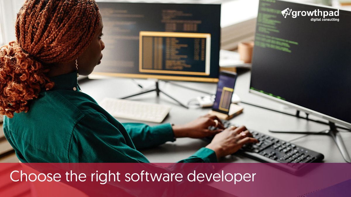 Choose the right software developer