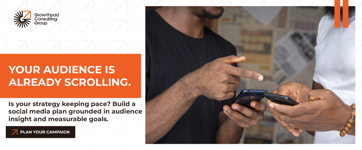 Build a social media plan grounded in audience insight and measurable goals.