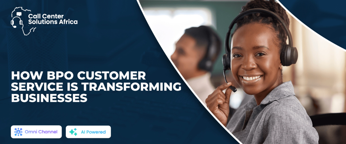 Outsourced customer support services