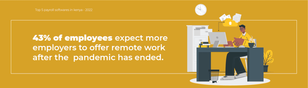 Remote work staff management