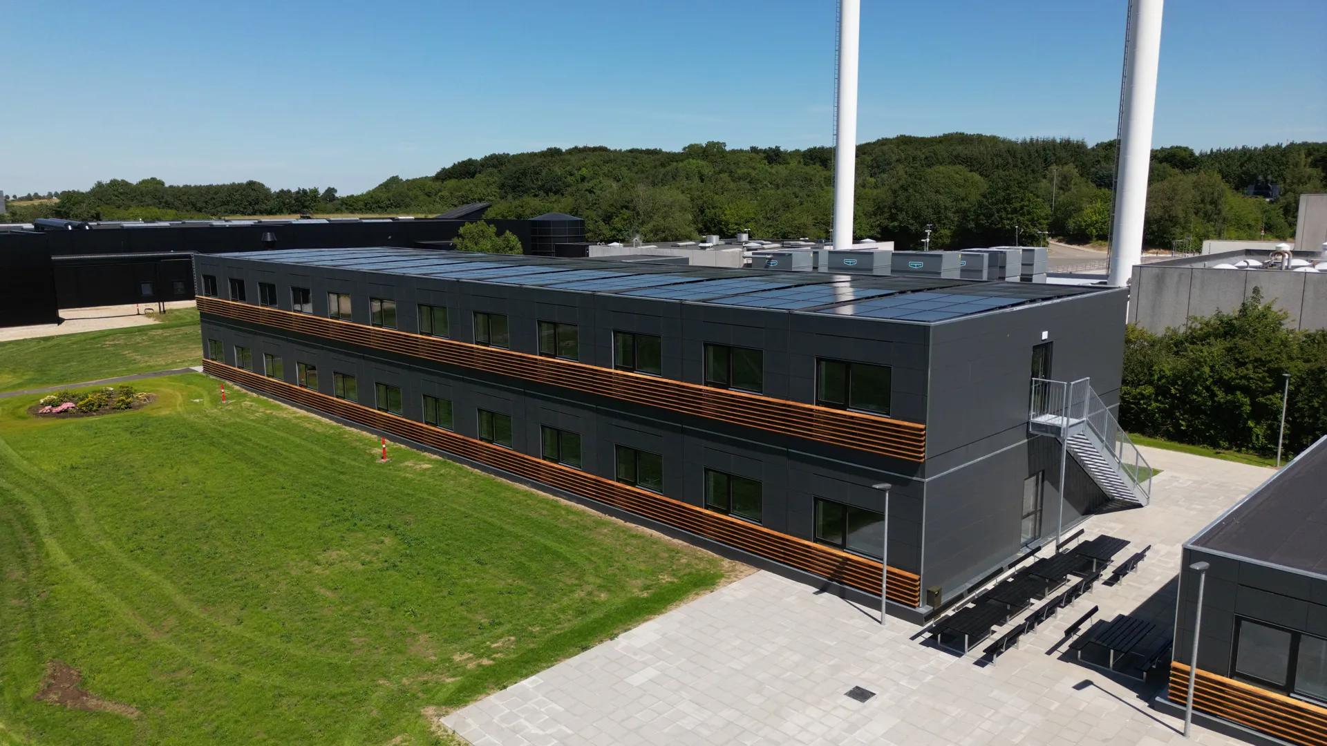 Energirigtigt modulbyggeri til Fertin Pharma A/S i Vejle
