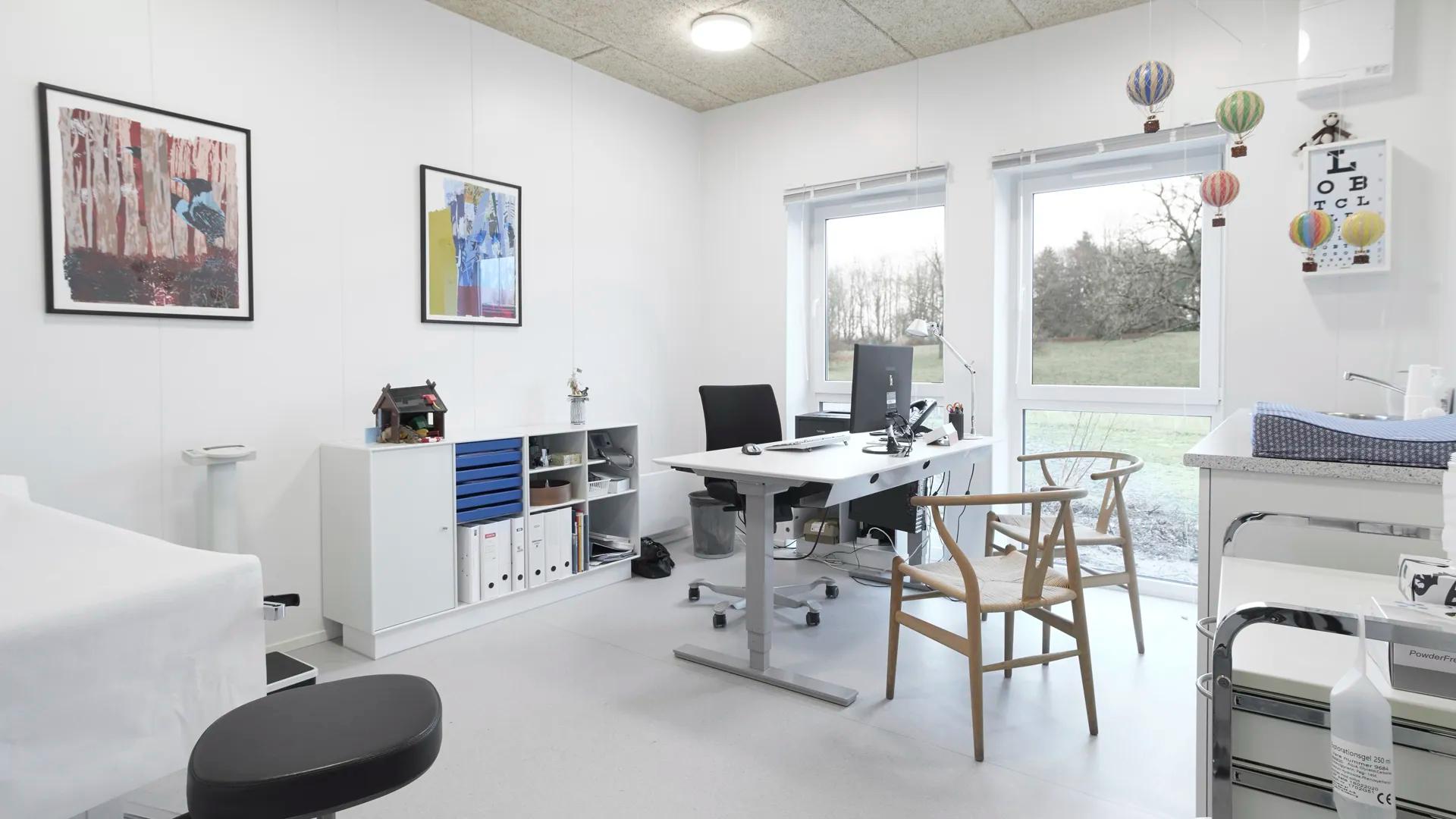 Fuldt funktionel lægeklinik i Espergærde