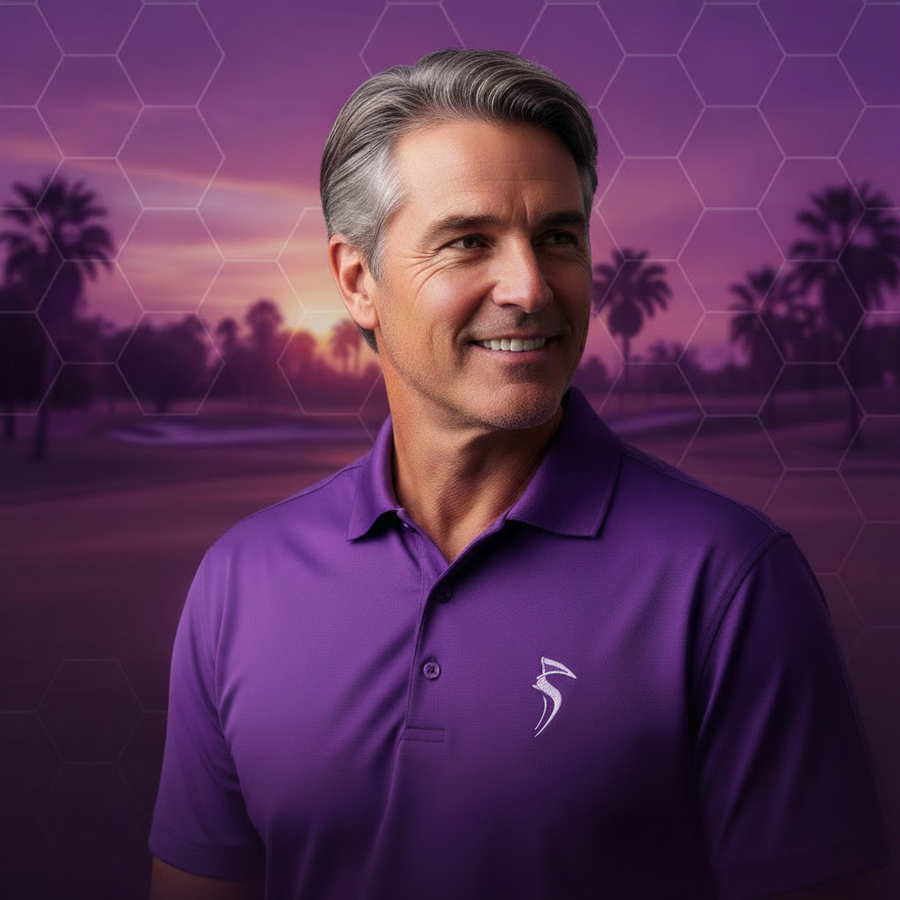 Ae Cahill, founder of Ae Game Golf and PGA certified coach.