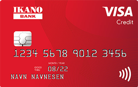 Ikano Visa kredittkort
