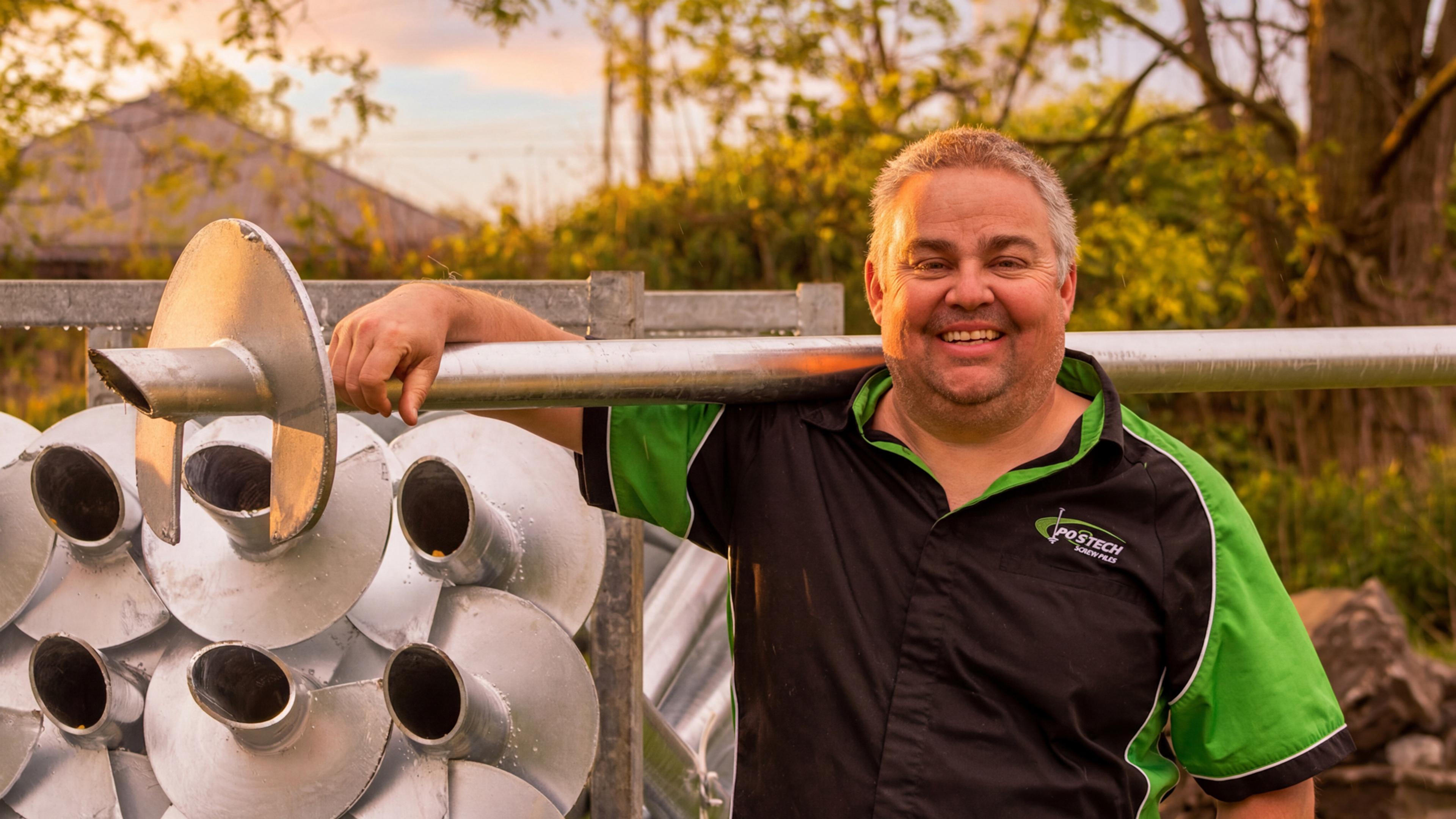 Un concessionnaire Vistech certifie sur un chantier au Quebec
