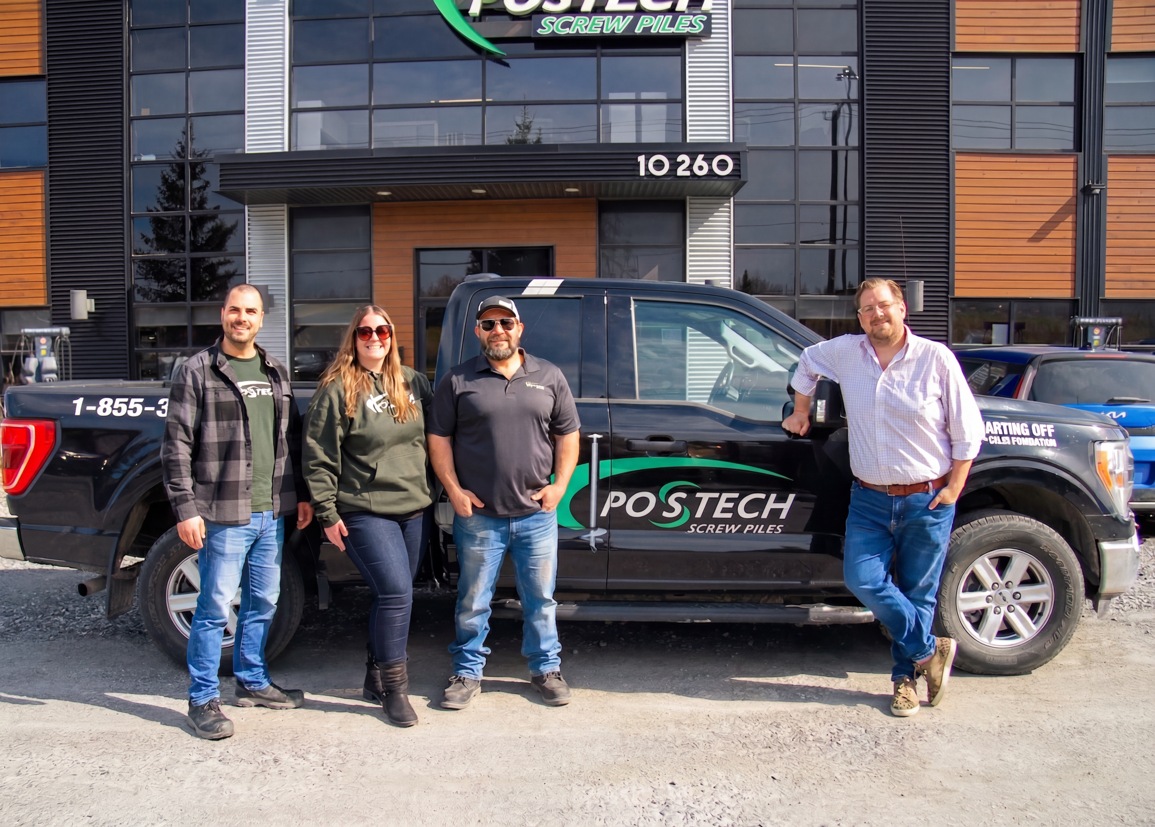 A certified Postech dealer on-site in Quebec