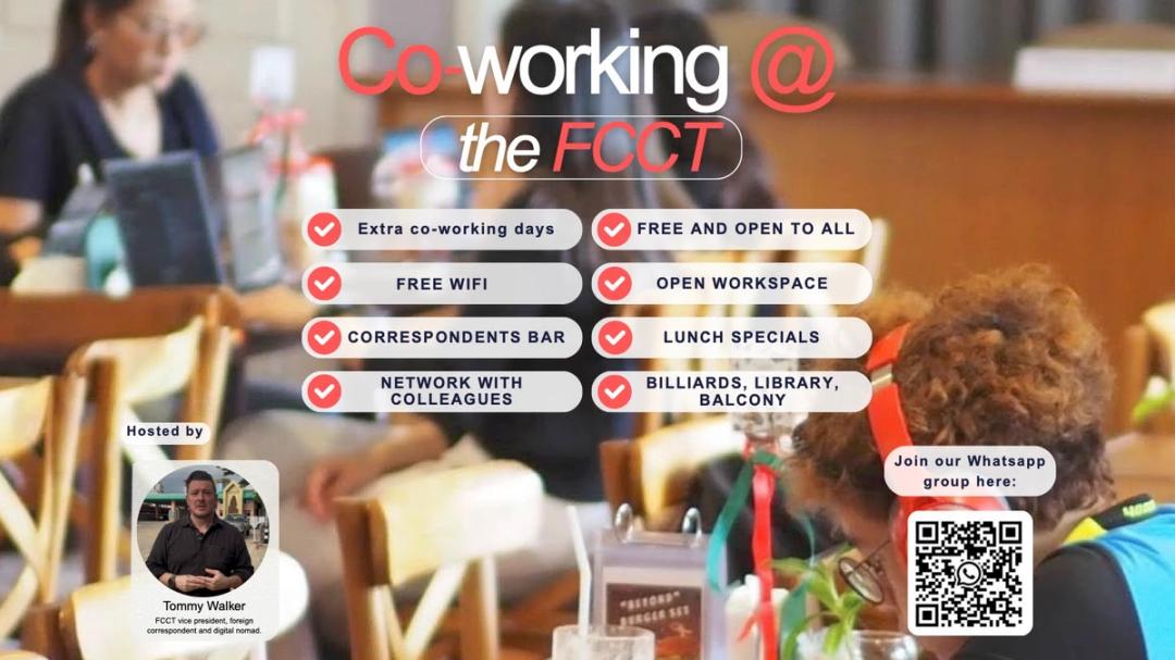 Tuesday co-working at the FCCT