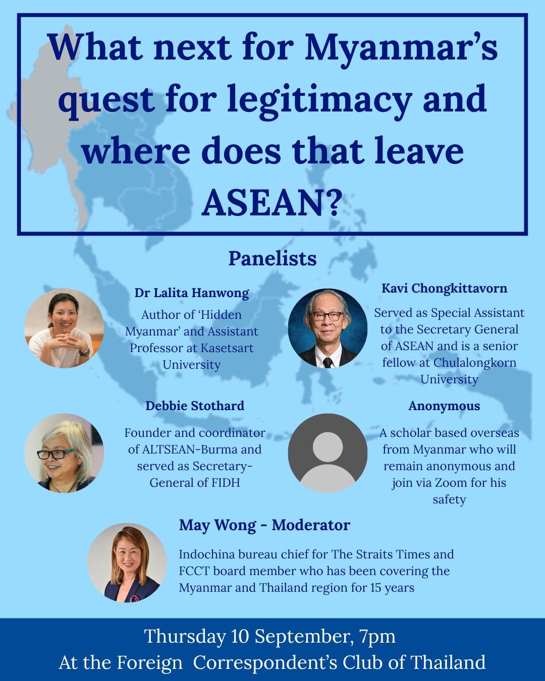 What next for Myanmar’s quest for legitimacy? And where does that leave ASEAN?