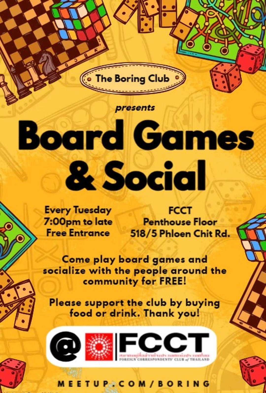 Board games night